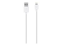 Belkin MIXIT - Câble Lightning - Lightning (M) pour USB (M) - 91.4 cm - blanc - pour Apple iPad/iPhone/iPod (Lightning) F8J023BT03-WHT