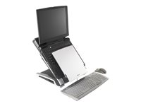 Targus Ergo D-Pro Notebook Stand - Support pour ordinateur portable - 17" - argent, gris foncé AWE05EU