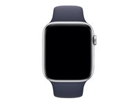 Apple 44mm Sport Band - Bracelet de montre - 140-210 mm - bleu nuit - pour Watch (42 mm, 44 mm) MTPX2ZM/A