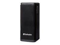 Verbatim AA Power Pack - Batterie externe type AA - Alcaline - 4 x charge de batteries - sur le câble : Micro-USB 97931
