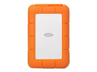 LaCie Rugged RAID PRO STGW4000800 - Baie de disques - 4 To - 2 Baies - HDD 2 To x 2 - USB 3.1 (externe) - avec 3 years Rescue Data Recovery Service Plan STGW4000800