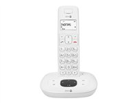 Doro Comfort 1015 - Téléphone sans fil - système de répondeur avec ID d'appelant - DECT - blanc 6047