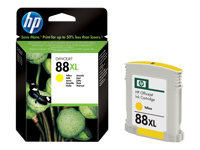 HP 88XL - 17.1 ml - à rendement élevé - jaune - originale - cartouche d'encre - pour Officejet Pro K5400, K550, K8600, L7480, L7550, L7555, L7590, L7650, L7681, L7710, L7750 C9393AE