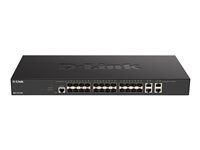 D-Link DXS 1210-28S - Commutateur - intelligent - 24 x 10GBase-X + 4 x 10Gb Ethernet - Montable sur rack DXS-1210-28S