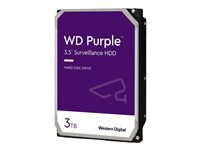WD Purple WD30PURZ - Disque dur - 3 To - interne - 3.5" - SATA 6Gb/s - 5400 tours/min - mémoire tampon : 64 Mo WD30PURZ