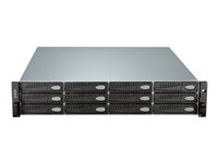 D-Link xStack Storage Array DSN-6410 - Baie de disques - 12 Baies (SATA-300 / SAS) - HDD 0 - iSCSI, 10 Gigabit Ethernet (externe) - rack-montable - 2U DSN-6410