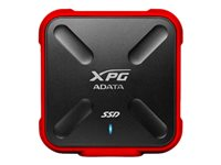 ADATA ASD700X - Disque SSD - 512 Go - externe (portable) - USB 3.1 Gen 1 - rouge ASD700X-512GU3-CRD