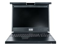 Avocent Accès au rack local - Console KVM avec commutateur KVM - 16 ports - USB - US International - 19" - rack-montable - 1366 x 768 @ 60 Hz - 250 cd/m² - VGA - 1U LRA185KMM16D-001