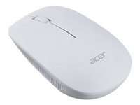 Acer AMR010 - Souris - 3 boutons - sans fil - Bluetooth - blanc - Pour la vente au détail - pour Aspire C 22; Chromebook 51X; TravelMate Spin B3; Veriton Essential N VEN2580; Veriton N4 GP.MCE11.011