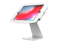 Compulocks iPad Mini 8.3" Support de comptoir 360 pivotant et inclinable avec boîtier Space - Kit de montage (support, enceinte) - pour tablette - boîtier rotatif - verrouillable - aluminium de haute qualité - blanc - Taille d'écran : 8.3" - Interface de montage : 100 x 100 mm - dessus de comptoir - pour Apple iPad mini (6ème génération) 303W830IPMSW