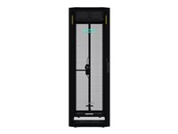 HPE 600mm x 1075mm G2 Kitted Advanced Shock Rack - Rack armoire - noir - 42U - 19" - pour ProLiant for Microsoft Azure Stack P9K08A