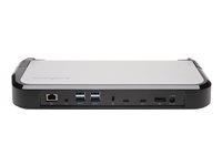 Kensington LD5400T Multi-User Thunderbolt 3 40Gbps Dual 4K Dock w/ K-Fob Smart Lock - 85W PD - Win/Mac - Station d'accueil - USB-C / Thunderbolt 3 - 1GbE K39470M