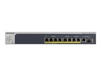 NETGEAR Smart MS510TXPP - Commutateur - L3 Lite - intelligent - 4 x 10/100/1000 (PoE+) + 2 x 100/1000/2.5G/5G (PoE+) + 2 x 100/1000/2.5G (PoE+) - de bureau, Montable sur rack - PoE+ (180 W) MS510TXPP-100EUS