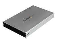 StarTech.com Boîtier eSATA / eSATAp ou USB 3.0 externe pour disque dur SATA III 6Gb/s de 2,5" avec UASP - HDD / SSD portable - Boitier externe - 2.5" - SATA 6Gb/s - eSATA 6Gb/s, USB 3.0 - argent - pour P/N: HB30C1A1CPD, HB30C3AGEPD, HB30C3APDW, HB30C4ABW, HB30C4AFPD, HB30C4AFS, ST4300MINI S251SMU33EP