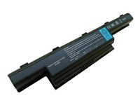 DLH - Batterie de portable (standard) (équivalent à : Acer BT.00605.065, Acer BT.00607.125, Acer BT.00607.126, Acer BT.00603.117, Acer BT.00605.062, Acer LC.BTP00.127, Acer AS10D31, Acer AS10D3E, Acer AS10D41, Acer AS10D61, Acer AS10D71, Acer BT.00604.049, Acer BT.00603.124, Acer AS10D51, Acer LC.BTP01.031, Acer BT.00903.013, Acer AS10D73, Acer AS10D75, Acer AS10D81, Acer BT.00603.111, Acer BT.00606.008, Acer BT.00607.127, Acer BT.00607.130, Acer LC.BTP00.123, Acer BT.0060G.001, Acer 31CR19/65-2, Acer 31CR19/66-2, Acer AS10G3E, Acer BT.00603.129, Acer BT.00605.072, Acer BT.00605.073, Acer BT.00607.136, Acer BT.00607.137, Acer LC.BTP00.122, Acer LC.BTP01.027, Acer LC.BTP0A.017, Acer LC.BTP0P.014, Acer LC.BTP0P.015) - Lithium Ion - 6 cellules AARR1149-B058Q6