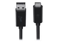 Belkin - Câble USB - USB à 9 broches Type A (M) pour USB de type C (M) - 91.4 cm - noir F2CU029BT1M-BLK