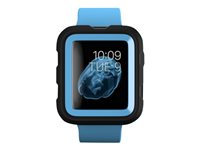 Griffin Survivor Tactical - Protection d'écran pour montre - polycarbonate, TPE - bleu - pour Apple Watch (38 mm) GB41502