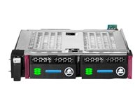HPE Dual Read Intensive - SSD - 960 Go (2 x 480 Go M.2) - échangeable à chaud - 2.5" SFF - SATA 6Gb/s - avec HPE Smart Carrier M.2 P06609-K21