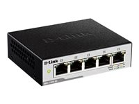 D-Link Smart Managed Switch DGS-1100-05 - Commutateur - Géré - 5 x 10/100/1000 - de bureau DGS-1100-05