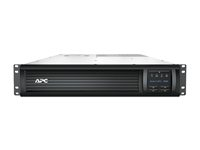 APC Smart-UPS 3000 LCD - Onduleur (rack-montable) - CA 220/230/240 V - 2.7 kW - 3000 VA - RS-232, USB - connecteurs de sortie : 9 - 2U - pour P/N: AR3003, AR3003SP, AR3006, AR3006SP, AR3103, AR3103SP, AR3106, AR3106SP, AR3357X674 SMT3000RMI2U