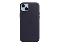 Apple - Coque de protection pour téléphone portable - compatibilité avec MagSafe - cuir - encre - pour iPhone 14 Plus MPPC3ZM/A