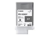 Canon PFI-103 GY - Gris - original - réservoir d'encre - pour imagePROGRAF iPF5100, iPF6100, iPF6200 2213B001