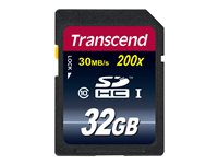 Transcend - Carte mémoire flash - 32 Go - Class 10 - SDHC TS32GSDHC10