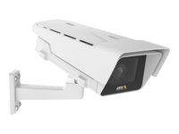 AXIS P1364-E Network Camera - Caméra de surveillance réseau - extérieur - à l'épreuve du vandalisme / résistant aux intempéries - couleur (Jour et nuit) - 1280 x 960 - 720p - montage CS - à focale variable - audio - LAN 10/100 - MPEG-4, MJPEG, H.264 - PoE Class 3 0739-001