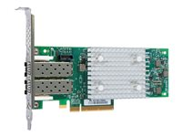 Lenovo ThinkSystem QLogic QLE2742 - Adaptateur de bus hôte - PCIe 3.0 x8 profil bas - 32Gb Fibre Channel SFP+ x 2 - pour ThinkSystem SD530; SR630; SR650; SR850; SR860; SR950 7ZT7A00518