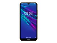 Huawei Y6 2019 - 4G smartphone - double SIM - RAM 2 Go / Mémoire interne 32 Go - microSD slot - 6.09" - 1560 x 720 pixels - rear camera 13 MP - front camera 8 MP - marron ambré 51095RBD