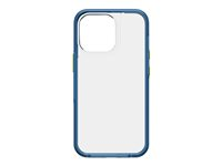 LifeProof SEE - Coque de protection pour téléphone portable - 45 % de plastique recyclé - bleu indéfectible - pour Apple iPhone 13 Pro 77-83623