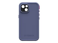 OtterBox FRE - Étui de protection étanche pour téléphone portable - compatibilité avec MagSafe - 50 % de plastique recyclé - valor - pour Apple iPhone 14 77-90204