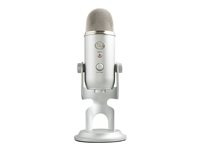 Blue Microphones Yeti Podcaster - Podcaster + Hindenburg Journalist Bundle - microphone - USB - argent 988-000207