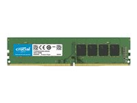 Crucial - DDR4 - module - 4 Go - DIMM 288 broches - 2666 MHz / PC4-21300 - CL19 - 1.2 V - mémoire sans tampon - non ECC CT4G4DFS6266
