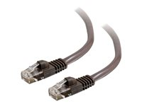 C2G Cat5e Booted Unshielded (UTP) Network Patch Cable - Cordon de raccordement - RJ-45 (M) pour RJ-45 (M) - 7 m - UTP - CAT 5e - moulé, sans crochet, bloqué - brun 83678