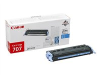 Canon 707C - Cyan - original - cartouche de toner - pour i-SENSYS LBP5000, LBP5100; Laser Shot LBP-5000, 5100 9423A004
