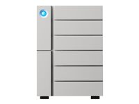 LaCie 6big Thunderbolt 3 STFK60000400 - Baie de disques - 60 To - 6 Baies (SATA) - HDD 10 To x 6 - USB 3.1, Thunderbolt 3 (externe) STFK60000400