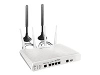 Draytek Vigor 2862Lac - - routeur sans fil - - DSL/WWAN commutateur 4 ports - 1GbE - ports WAN : 2 - Wi-Fi 5 - Bi-bande VIGOR2862LAC