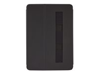 Case Logic SnapView Case - Étui à rabat pour tablette - polyuréthane - noir - 10.2" - pour Apple 10.2-inch iPad (7ème génération) CSIE2253 BLACK