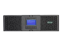 HPE UPS R6000 G2 - Onduleur (rack-montable) - CA 230 V - 5.4 kW - 6000 VA - Ethernet 10/100/1000 - connecteurs de sortie : 8 - 3U - International Q7G11A