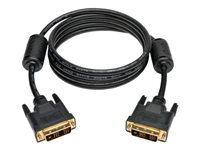 Tripp Lite 3ft DVI Single Link Digital TMDS Monitor Cable DVI-D M/M 3' - Câble DVI - liaison simple - DVI-D (M) pour DVI-D (M) - 91.4 cm - moulé, vis moletées - noir P561-003
