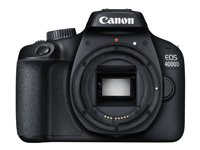 Canon EOS 4000D - Appareil photo numérique - Reflex - 18.0 MP - APS-C - 1080p / 30 pi/s - 3x zoom optique objectif EF-S 18-55 mm DC III - Wi-Fi - noir 3011C003