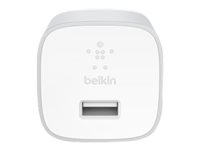 Belkin BOOST UP Home Charger - Adaptateur secteur - 18 Watt - QC 3.0 (USB) - sur le câble : USB-C - argent F7U034VF04-SLV
