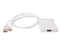 Urban Factory Adapter mini display port to Toslink audio to HDMI Adapter, White - Adaptateur HDMI CBB31UF