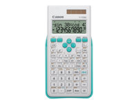 Canon F-715SG - Calculatrice scientifique - 10 chiffres + 2 exposants - panneau solaire, pile - blanc avec bleu 5730B003