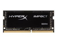 HyperX Impact - DDR4 - module - 16 Go - SO DIMM 260 broches - 2400 MHz / PC4-19200 - CL14 - 1.2 V - mémoire sans tampon - non ECC HX424S14IB/16