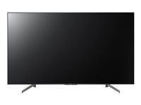 Sony FWD-65X85G - Classe 65" (64.5" visualisable) TV LED - signalisation numérique - Smart TV - Android - 4K UHD (2160p) 3840 x 2160 - HDR - système de rétroéclairage en bordure par DEL Edge-Lit - noir FWD-65X85G/T