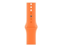 Apple - Bracelet pour montre intelligente - 45 mm - 140 - 210 mm - orange vif MR2R3ZM/A
