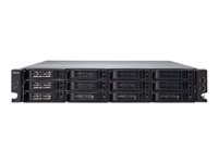 BUFFALO TeraStation 7120r - Serveur NAS - 12 Baies - 12 To - rack-montable - SATA 6Gb/s - HDD 3 To x 4 - RAID 0, 1, 5, 6, 10, 50, JBOD, 60, 51, 61 - RAM 4 Go - Gigabit Ethernet - iSCSI - 2U TS-2RZS12T04D-EU