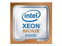 Intel Xeon Bronze 3104 - 1.7 GHz - 6 cœurs - 6 fils - 8.25 Mo cache - LGA3647 Socket - Box BX806733104